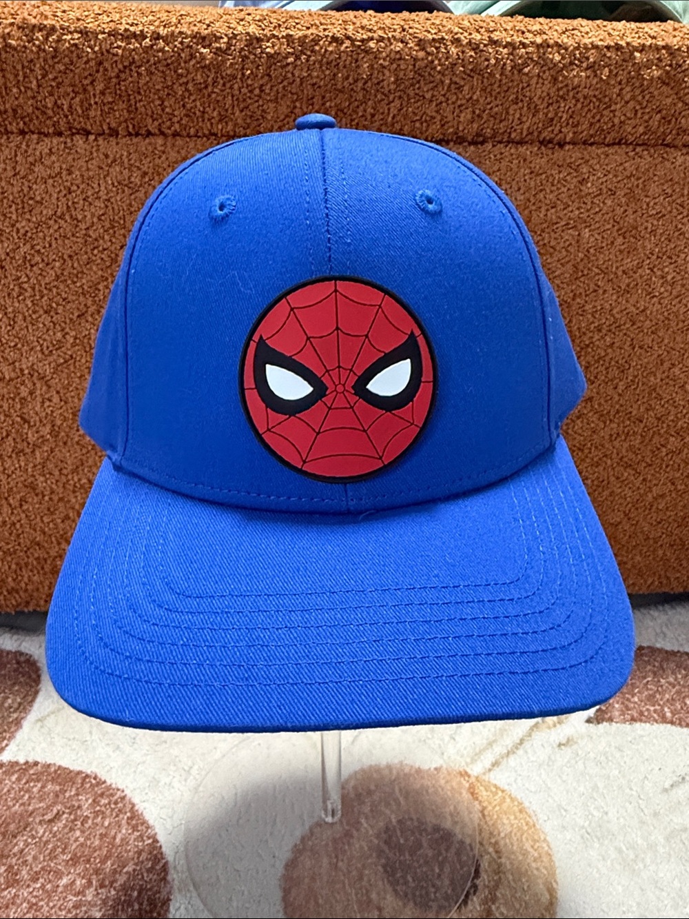 MAD Engine Blue Spider-Man Patch Kids Superhero Cap